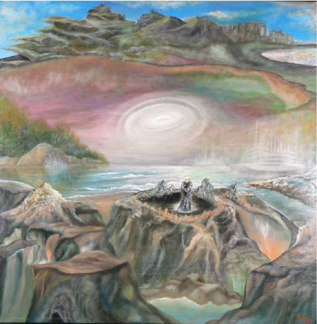 Yeva's painting "GOING HOME"